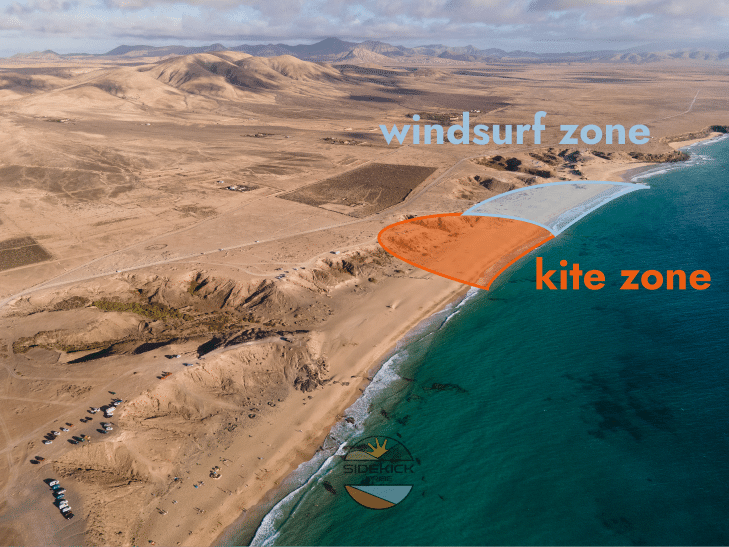 Fuerteventura wing foiling spots: wing foiling holiday piedra playa wing foiling beach